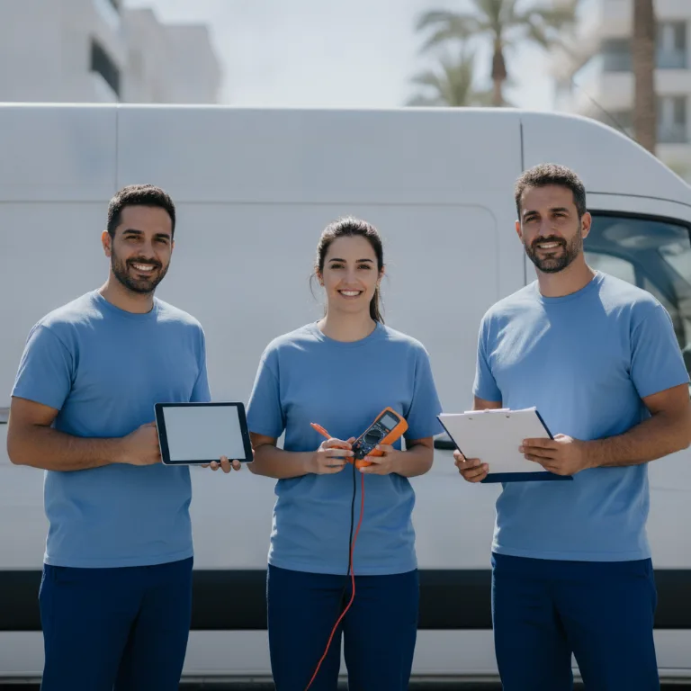 Asesor Energético equipo en Roquetas de Mar